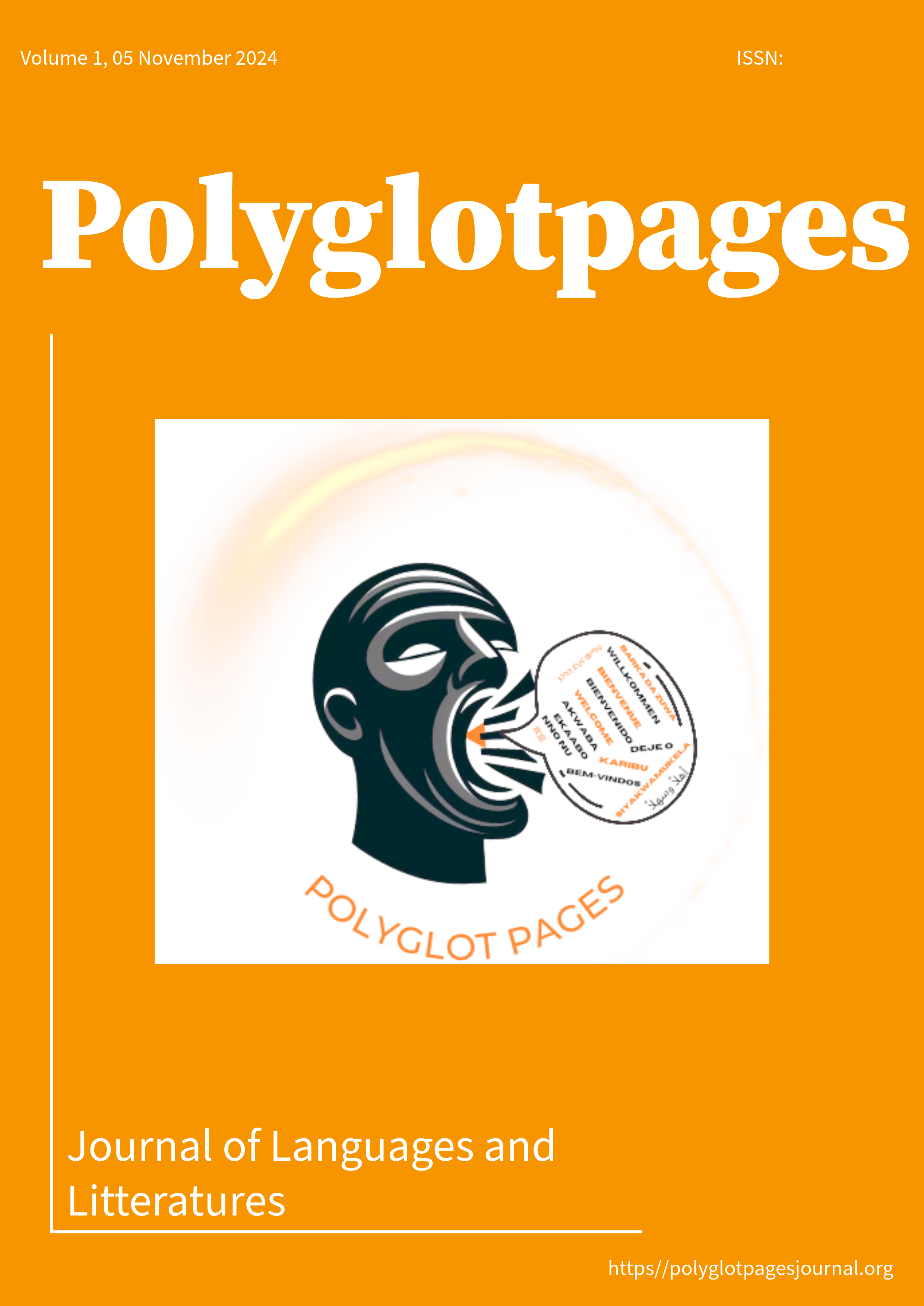 Polyglot pages journal Issue 1 cover